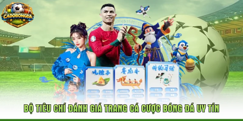 Bộ tiêu chí đánh giá trang cá cược bóng đá uy tín