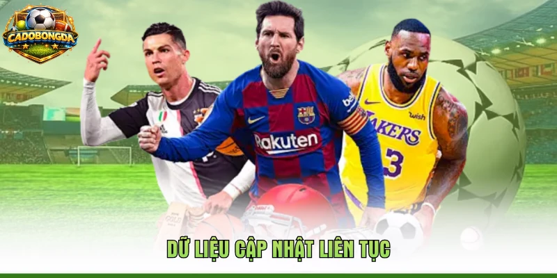 Dữ liệu cập nhật liên tục