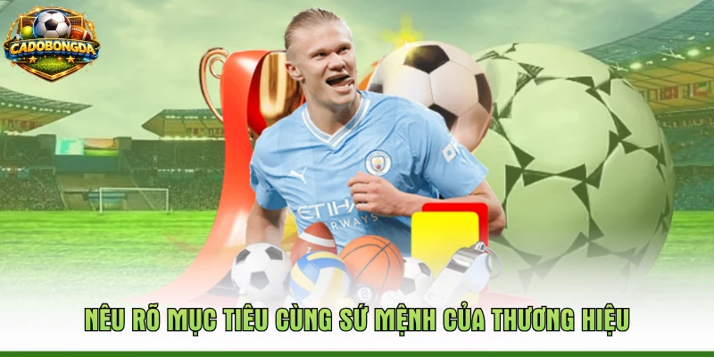 Nêu rõ mục tiêu cùng sứ mệnh của thương hiệu