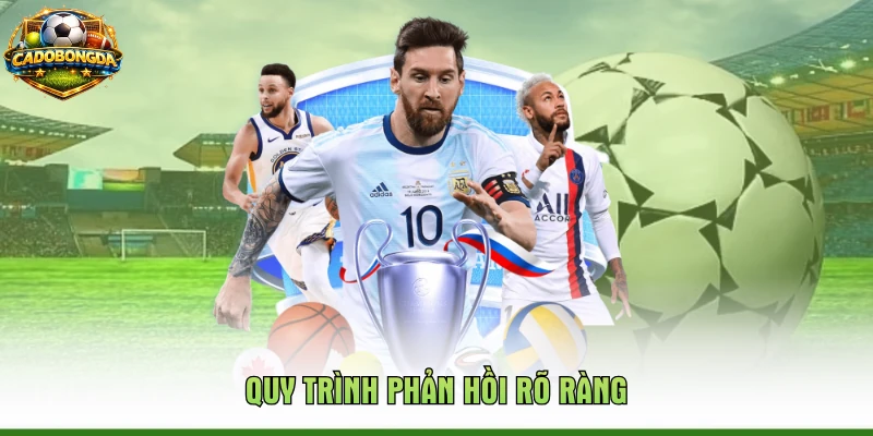 Quy trình phản hồi rõ ràng