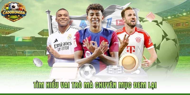 Tìm hiểu vai trò mà chuyên mục đem lại